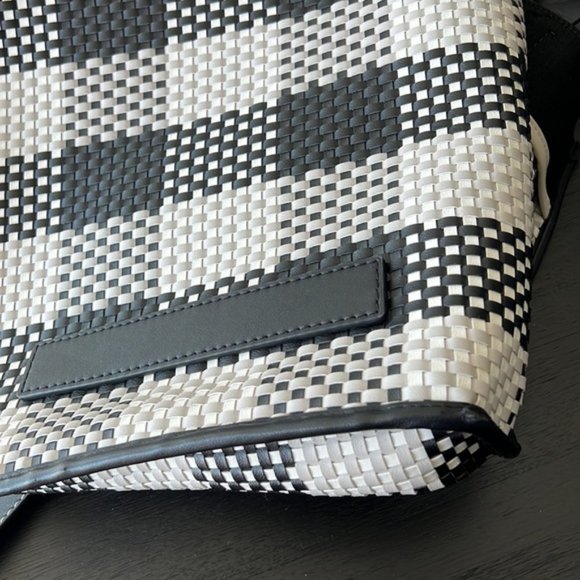 PROENZA SCHOULER Large Morris Woven Plaid Tote - Picture 6 of 9